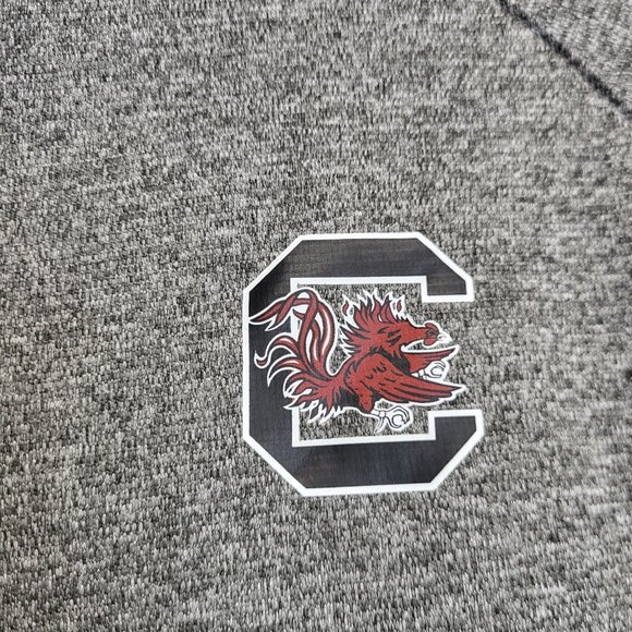 South Carolina Gamecocks Pullover Mens XL Gray Columbia Golf Rockin' It Quarter - Picture 3 of 10